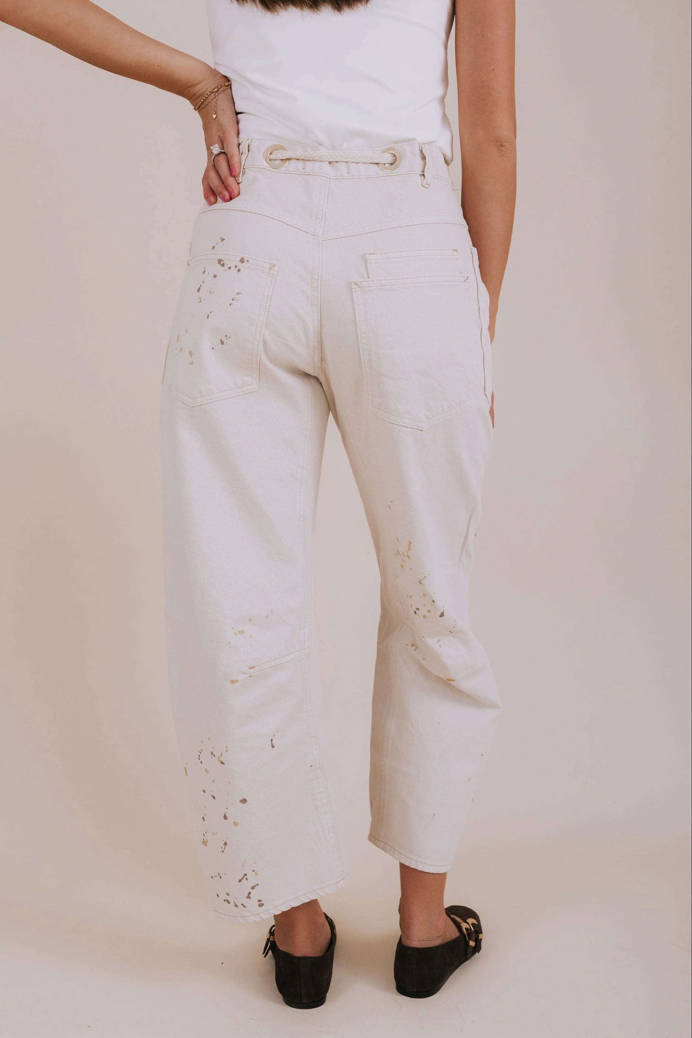 On Barrel Jeans - 2 Colors!