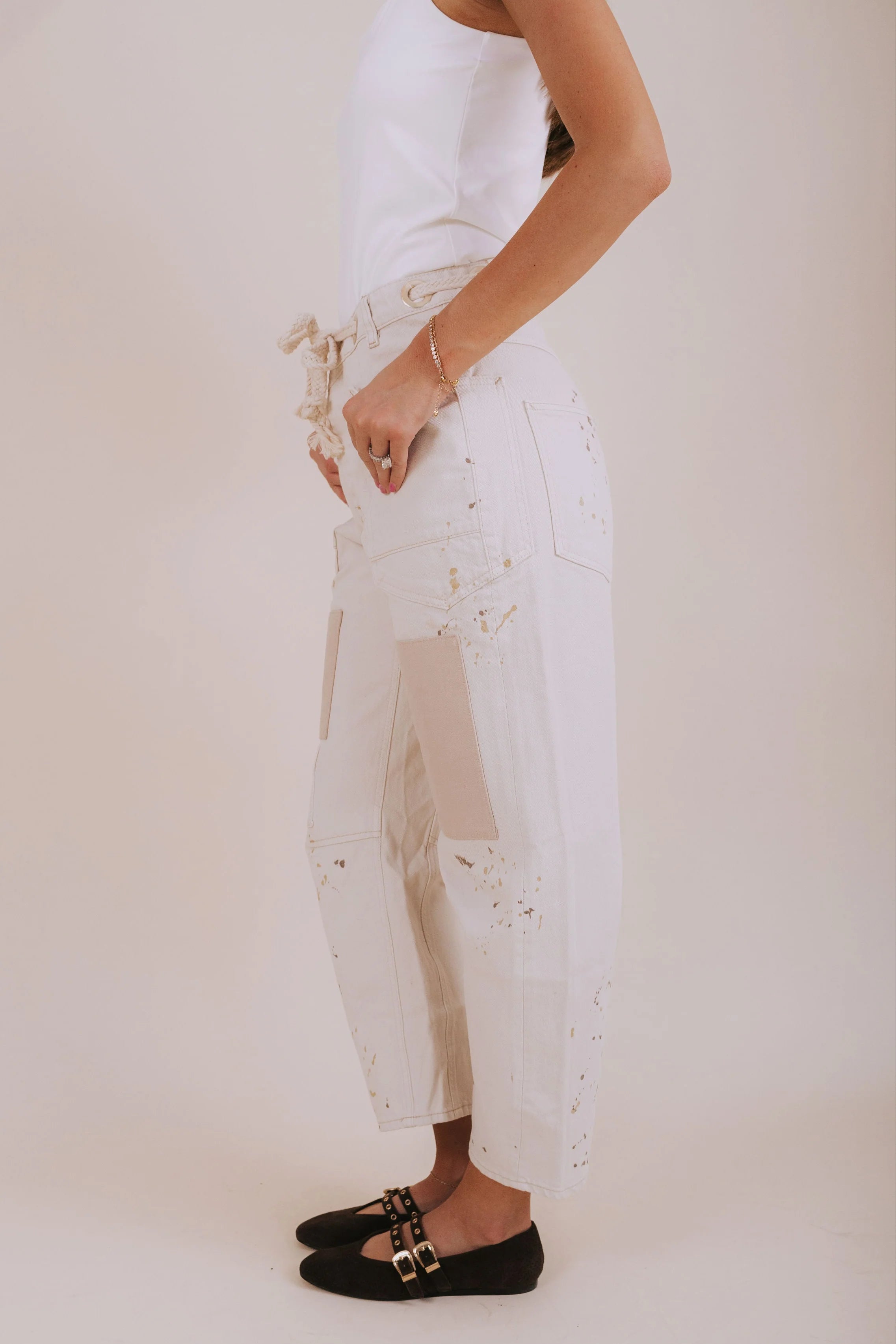 On Barrel Jeans - 2 Colors!